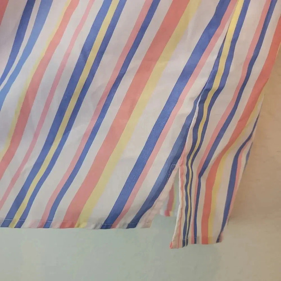 Foxcroft Women's Button-Up Top Size 8 Multicolor Shaped Wrinkle Free Long Sleeve - Picture 5 of 9